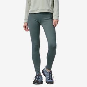 Patagonia pack out tights - green